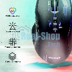 Мышь проводная GMNG 930GM черный, 12800 dpi, USB, кнопки - 7