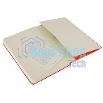 Блокнот Moleskine CLASSIC QP061R Large 130х210мм, 240 страниц, клетка, твердая обложка, фиксирующая резинка, красный
