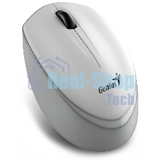 Мышь беспроводная Genius NX-7009 белый/серый, 1200 dpi, радиоканал, USB, кнопки - 3