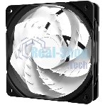 Вентилятор для корпуса Zalman ZM-AF120R ARGb черный, 120 мм, 1500 об/мин, 24.3 дБ, 4 pin