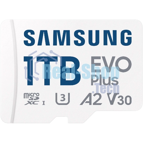 Флеш карта Samsung EVO Plus MicroSDXC MB-MC1T0SA/KR 1Tb A2 U3 V30 +SD Adapter