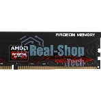 Оперативная память AMD Radeon R9, DDR4, 16GB (1x16GB), 3200MHz, CL16, DIMM, с радиатором, черный