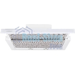 Вытяжка встраиваемая Maunfeld Ouse Touch Glass 60 белый, 60 см, 750 куб. м/ч, 48 дБ