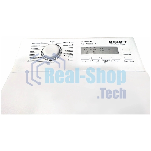 Стиральная машина Kraft Technology TCH-UME7201W белый, загрузка вертикальная 7 кг, 1200 об/мин, класс: А