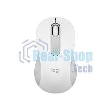 Мышь беспроводная Logitech Signature M650 L белый, 4000 dpi, радиоканал, Bluetooth, USB, кнопки - 5