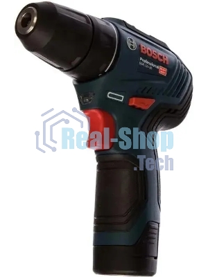 Дрель-шуруповерт Bosch GSR 12V-30, 12 В, 2 Ач, 30 Нм, бесщеточный