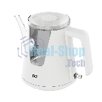 Чайник электрический BQ KT0046DW белый, 2200 Вт, 1л