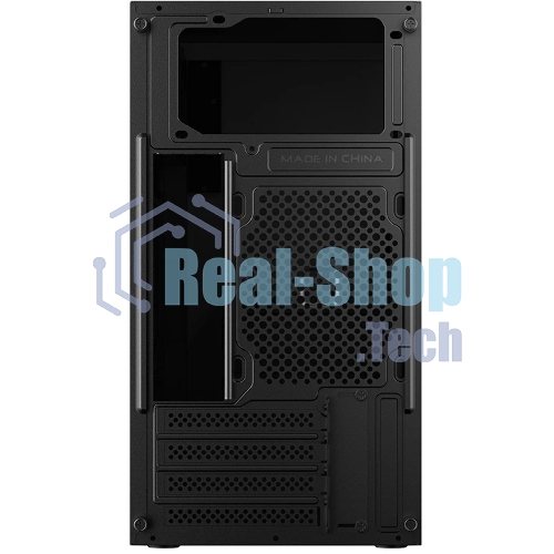 Компьютерный корпус CBR mATX Minitower V863, без БП, 1хUSB 3.0 Type C, 1хUSB 3.0, 1хUSB 2.0, HD Audio+Mic, черный PCC-MATX-V863-WPSU