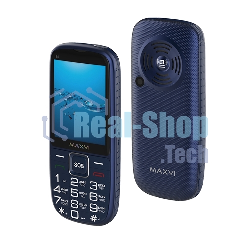 Мобильный телефон Maxvi B9 синий