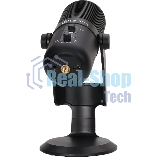 Микрофон проводной Оклик SM-400G 2м черный