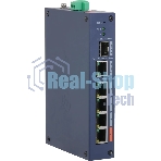 Коммутатор Dahua DH-CHS4106-4ET-60, 1×1 Гбит/с, управляемый