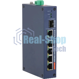 Коммутатор Dahua DH-CHS4106-4ET-60, 1×1 Гбит/с, управляемый