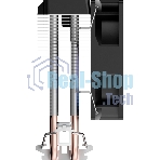 Кулер для процессора Ocypus Gamma A20 BK ARGB, 92mm FARGB FAN, Top FARGB Panel, 2 HEAT PIPES, 3-PIN, 1900 RPM, 21DBA, HYDRO BEARING, LGA115X/1200/1700/18XX, AM4/AM5