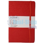 Блокнот Moleskine CLASSIC QP061R Large 130х210мм, 240 страниц, клетка, твердая обложка, фиксирующая резинка, красный