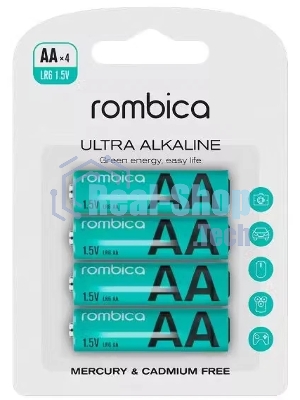 Батарея ALKALINE AA X 4 AB-LR06A ROMBICA