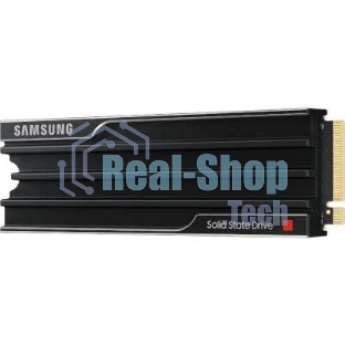 Накопитель SSD 4Tb Samsung 9100 PRO, M.2, PCI-E 5.0 x4, TLC 3D NAND R/W - 14800/13400 Mb/s с радиатором