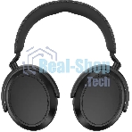 Беспроводные/проводные наушники Sennheiser Momentum 4 Wireless черный, полноразмерные, Bluetooth + Jack 3.5 мм, активное шумоподавление, до 60 ч