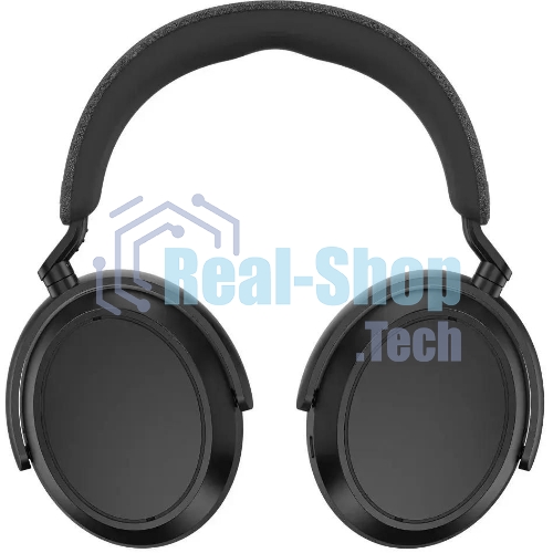 Беспроводные/проводные наушники Sennheiser Momentum 4 Wireless черный, полноразмерные, Bluetooth + Jack 3.5 мм, активное шумоподавление, до 60 ч