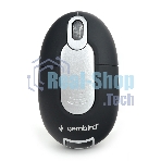 Мышь беспроводная Gembird MUSW-600 черный, 1200 dpi, радиоканал, USB, кнопки - 3