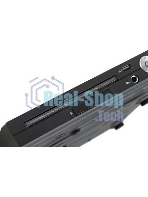 Плеер DVD Hyundai H-DVD200 черный Караоке ПДУ
