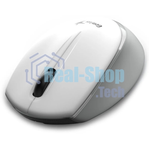 Мышь беспроводная Genius NX-7009 белый/серый, 1200 dpi, радиоканал, USB, кнопки - 3