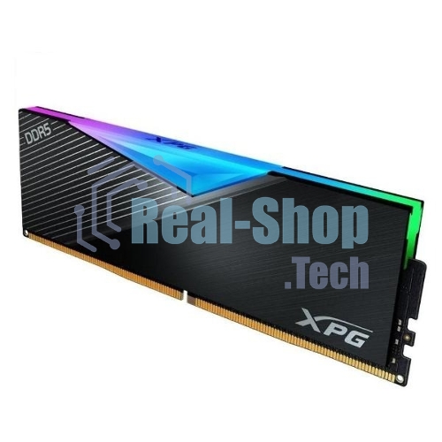 Оперативная память XPG Lancer, DDR5, 32Gb (2x16Gb), 6400MHz, CL32, DIMM, с радиаторами, RGB, черный