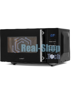 Микроволновая печь Vitek VT-MW1323 черный, 23 л, 900 Вт, переключатели - кнопки, поворотный механизм