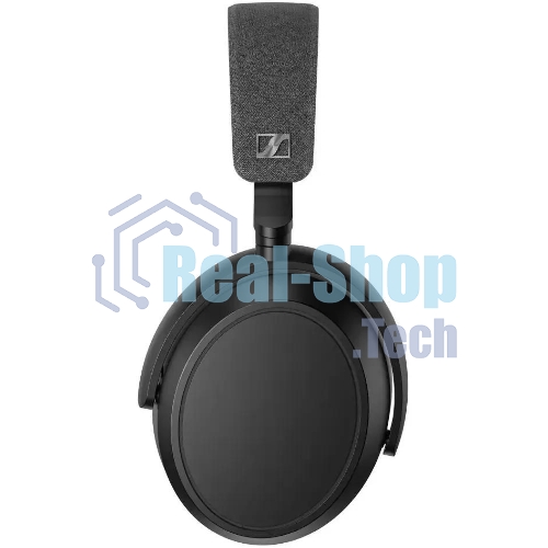 Беспроводные/проводные наушники Sennheiser Momentum 4 Wireless черный, полноразмерные, Bluetooth + Jack 3.5 мм, активное шумоподавление, до 60 ч