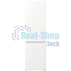 Холодильник Gorenje NRK6201PW4 белый двухкамерный 235/96л морозилка снизу, No Frost