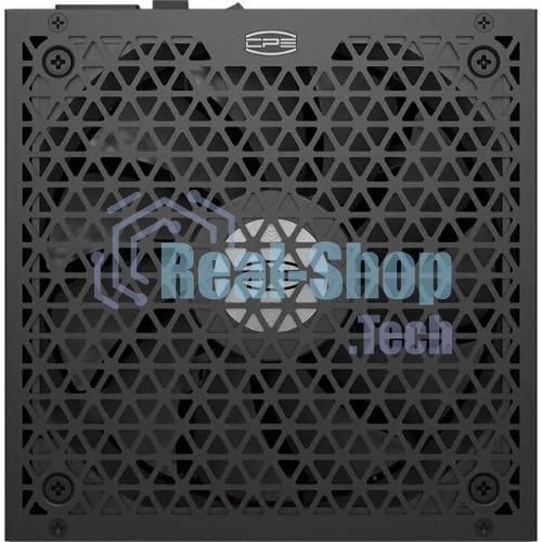 Блок питания PCCooler P5-YN1000-G1F, 1000Вт, 80 PLUS Gold, 135мм, модульный, черный