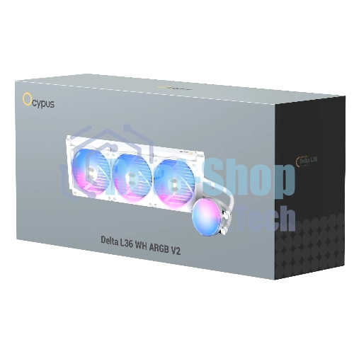 Система охлаждения Ocypus Delta L36 WH ARGB V2 White 300W/All Intel/AMD AM*/Screws
