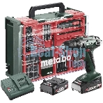 Дрель ударная Metabo BS 18 Set патрон:быстрозажимной реверс (кейс в комплекте) (602207710)