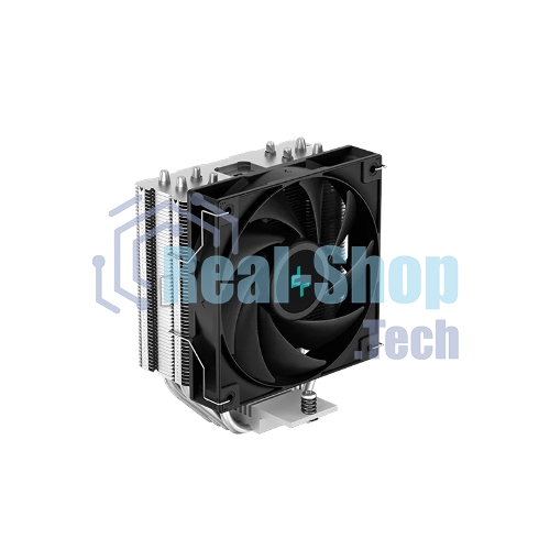 Кулер для процессора DEEPCOOL AG400 черный, 120 мм, алюминий/медь, 2000 об/мин, 31.6 дБ, 4 pin, 220 Вт, 150 мм