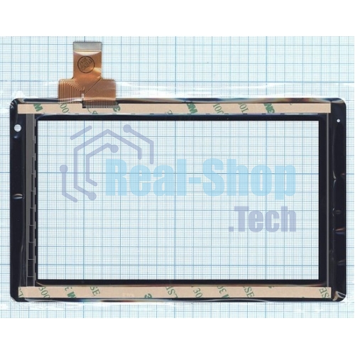 Сенсорное стекло (тачскрин) MGLCTP-70636. черное