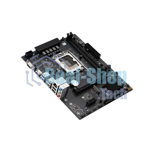 Материнская плата Maxsun Challenger B760M-F, LGA 1700, Intel B760, 2xDDR4, 3xSATA III, 2xM.2, 1xPCIe 4.0 x16, 1xHDMI, 1xVGA, 1xRJ-45 1Gb LAN, 2xUSB 3.2 Gen 1, 4xUSB 2.0, 3x3.5 мм, 5.1, mATX