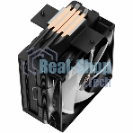 Кулер для процессора Cooler Ocypus Delta A40 BK ARGb Delta-A40-BK1NAWN00X-GL черный 120мм алюминий+медь 2000rpm 29db 4-pin 220W 156мм