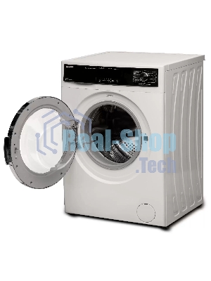 Стиральная машина Sharp ES814RW белый, загрузка фронтальная 8 кг, 1400 об/мин, класс: A+++