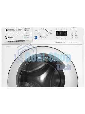 Стиральная машина Indesit BWSA 7109 WSV белый, загрузка фронтальная 7 кг, 1000 об/мин, класс: A