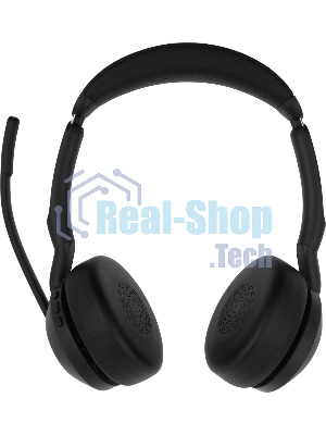 Гарнитура Jabra Evolve2 55 чёрный, беспроводная, Bluetooth, до 18 ч