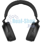 Беспроводные/проводные наушники Sennheiser Momentum 4 Wireless черный, полноразмерные, Bluetooth + Jack 3.5 мм, активное шумоподавление, до 60 ч