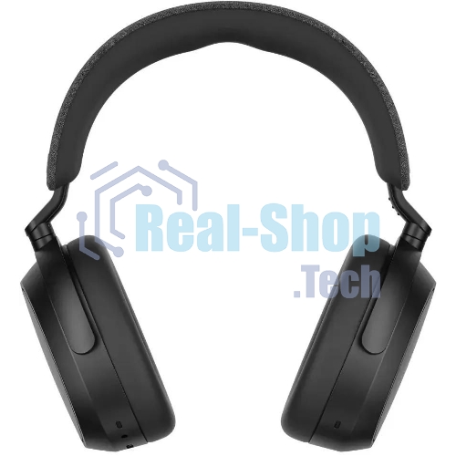 Беспроводные/проводные наушники Sennheiser Momentum 4 Wireless черный, полноразмерные, Bluetooth + Jack 3.5 мм, активное шумоподавление, до 60 ч