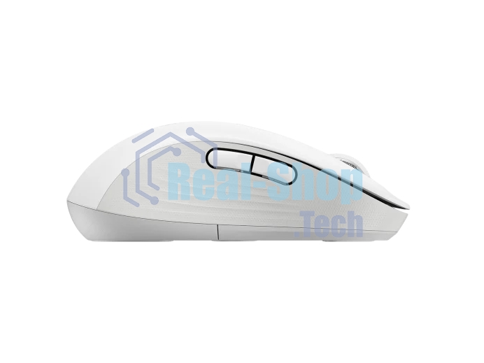 Мышь беспроводная Logitech Signature M650 L белый, 4000 dpi, радиоканал, Bluetooth, USB, кнопки - 5