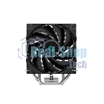 Кулер для процессора DEEPCOOL AG400 черный, 120 мм, алюминий/медь, 2000 об/мин, 31.6 дБ, 4 pin, 220 Вт, 150 мм