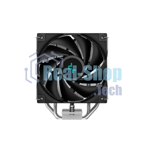Кулер для процессора DEEPCOOL AG400 черный, 120 мм, алюминий/медь, 2000 об/мин, 31.6 дБ, 4 pin, 220 Вт, 150 мм