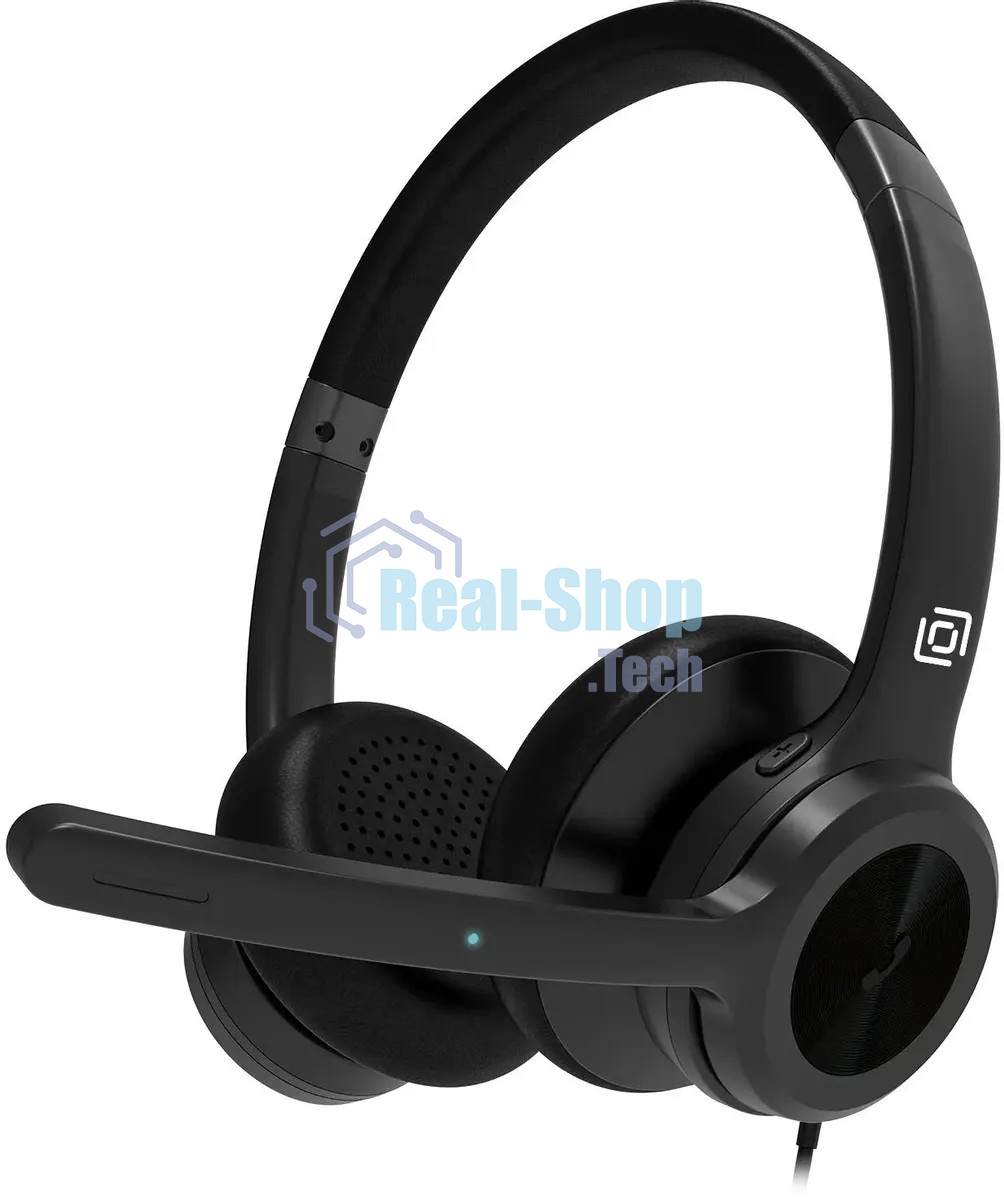 Гарнитура Oklick HS-L800 чёрный, проводная, USB