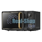 Микроволновая печь Centek CT-1565 черный, 20 л, 700 Вт, переключатели - кнопки, поворотный механизм