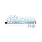 Коммутатор Ubiquiti UISP Switch Pro PoE-коммутатор, 24х 1G RJ45, 4х 10G SFP+, раздача 220 Вт