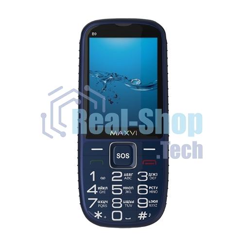 Мобильный телефон Maxvi B9 синий