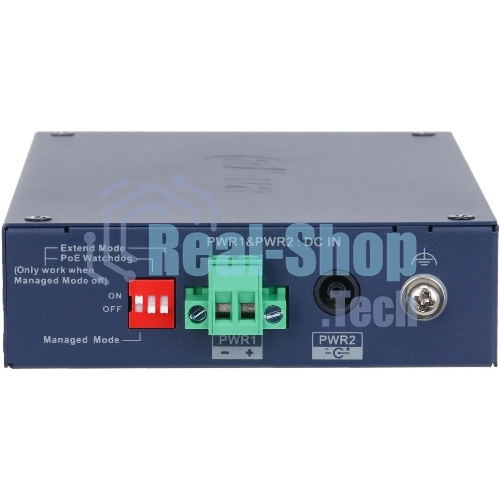 Коммутатор Dahua DH-CHS4106-4ET-60, 1×1 Гбит/с, управляемый