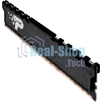 Оперативная память Patriot Signature Premium, DDR4, 8GB (1x8GB), 3200 MHz, CL22, с радиатором, чёрный